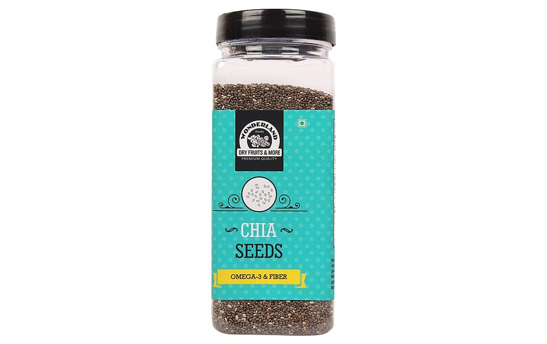 Wonderland Chia Seeds    Plastic Jar  200 grams